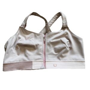 SHEFIT FLEX Zip-Up Sports Bra Exercise Workout Train Size 5Luxe